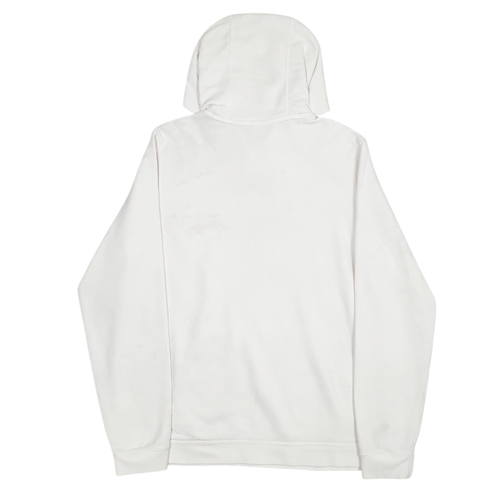 Mens White Nike Warriors Hoodie Jumper