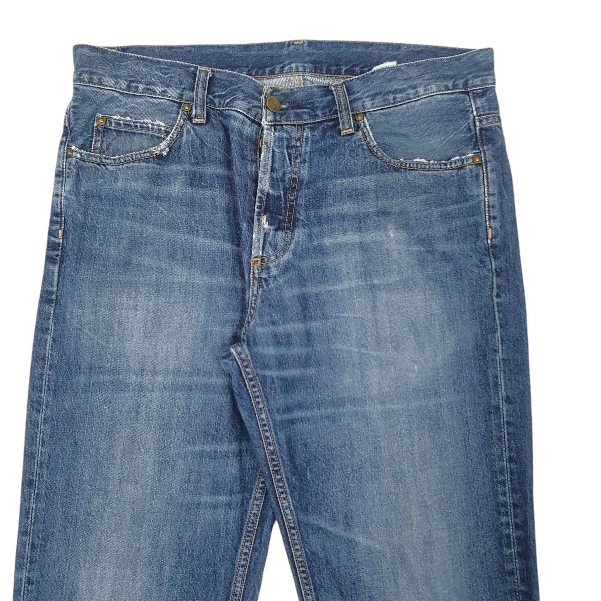 Mens Blue Carhartt  Texas Pant 2 JeansW34 L32