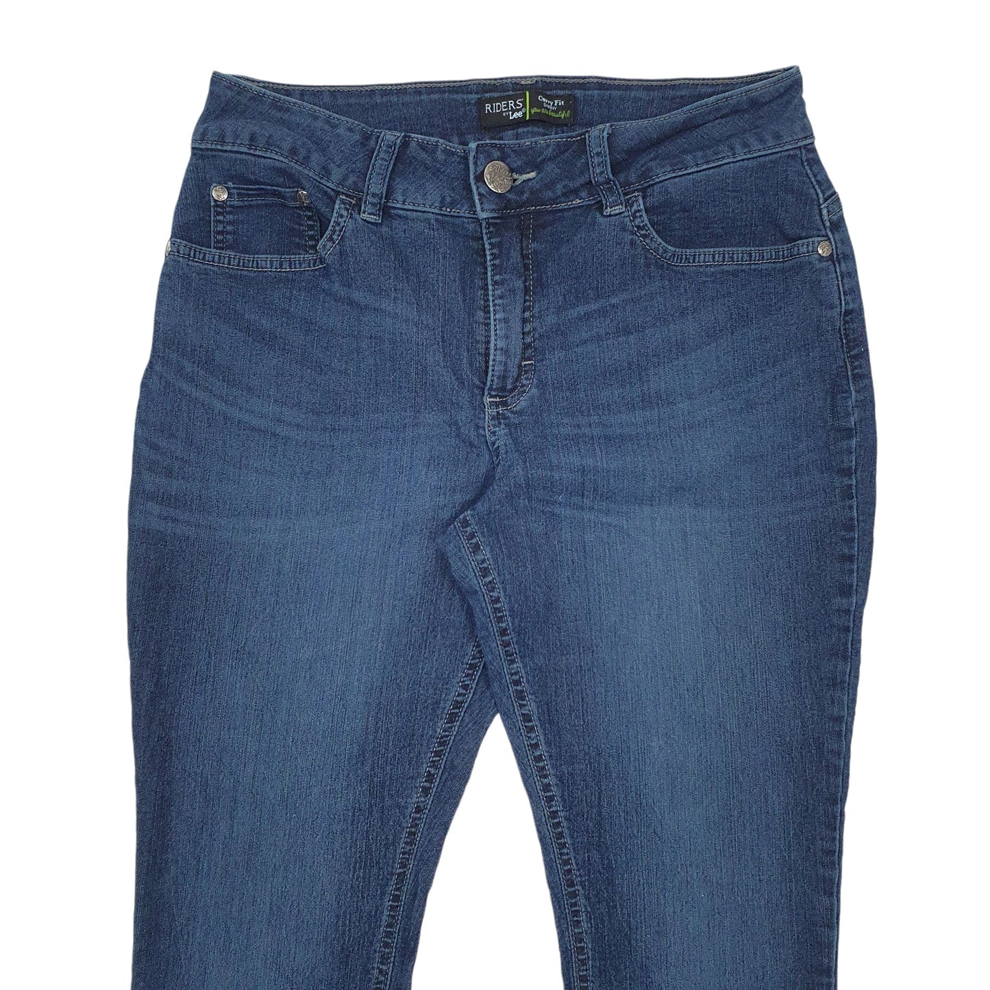 Womens Blue Lee Curvy Fit Riders JeansW29 L26