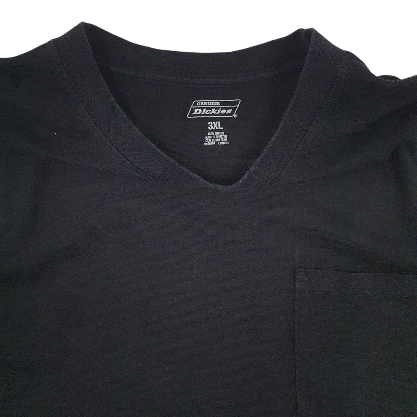 Mens Black Dickies  Short Sleeve T Shirt