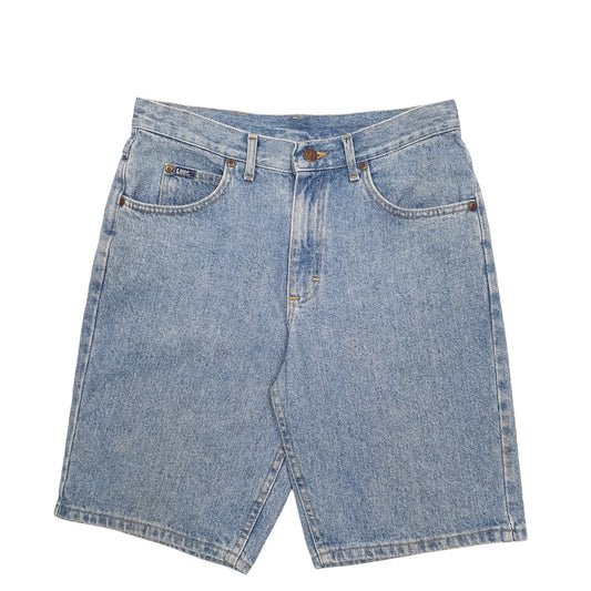 Mens Blue Lee  Denim Shorts