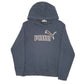 Womens Black Puma  Hoodie Jumper