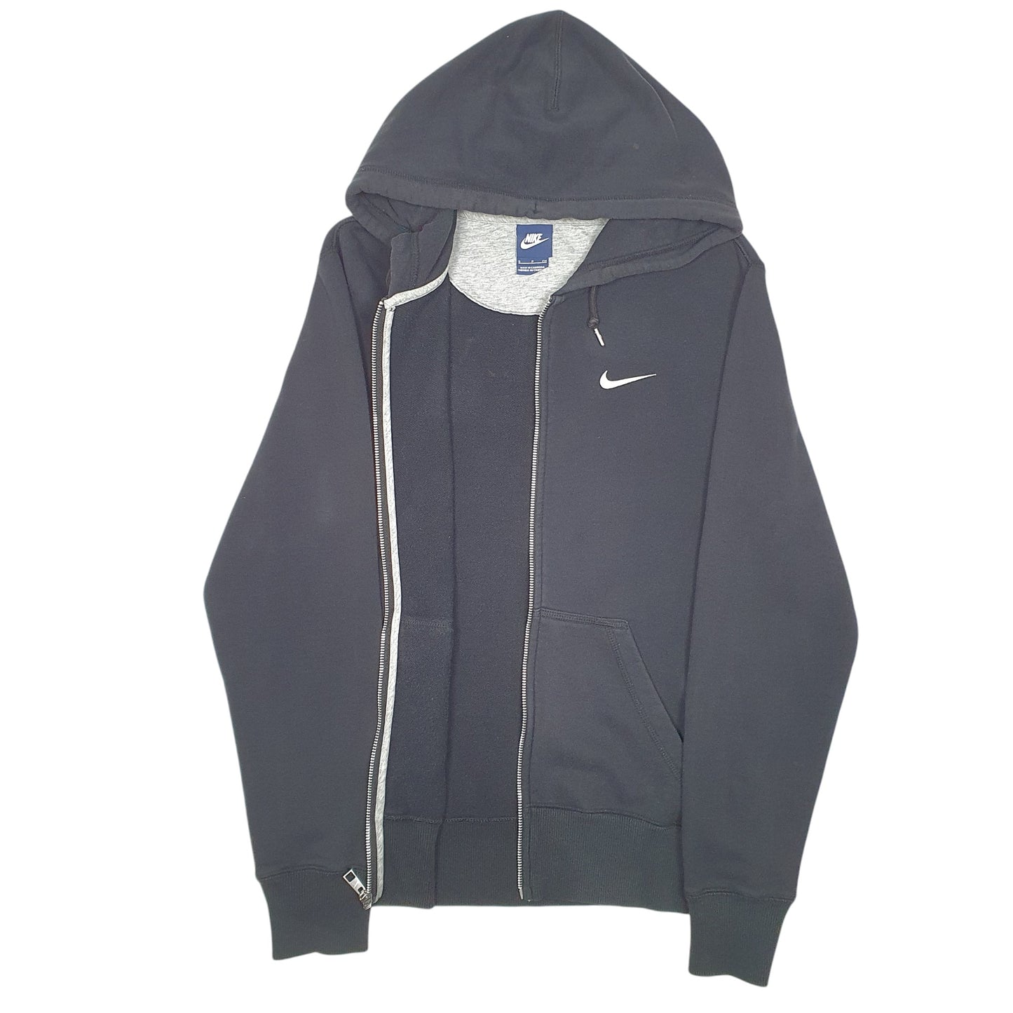 Mens Black Nike  Full Zip Jumper