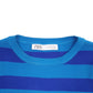 Womens Blue Zara Stripes Crewneck Jumper