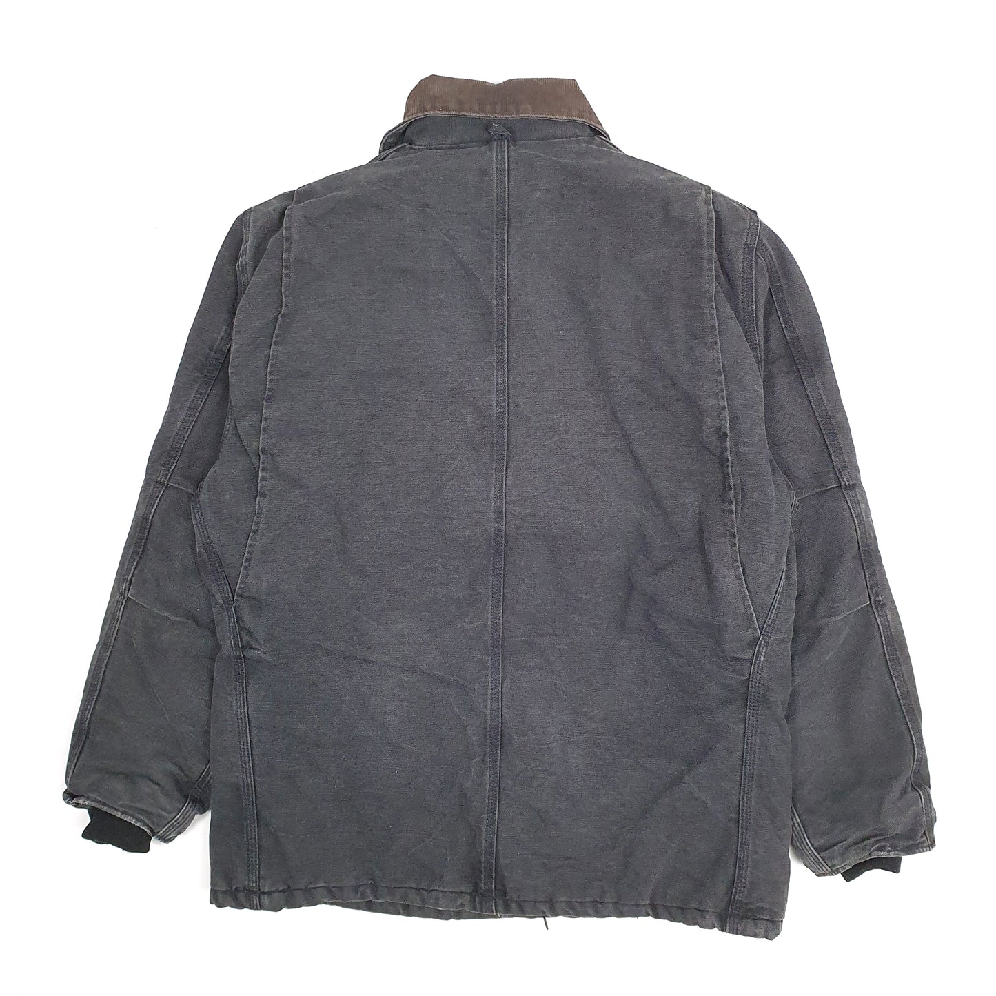 Mens Black Carhartt C01 Vintage Union Made In USA  Coat