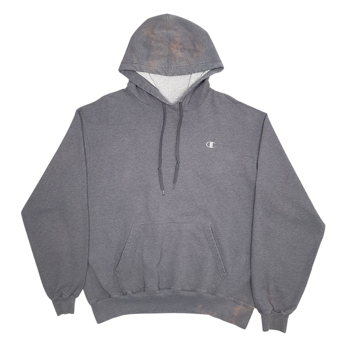 Mens Grey Champion  Hoodie Jumper