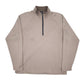 Mens Beige Columbia  Quarter Zip Jumper