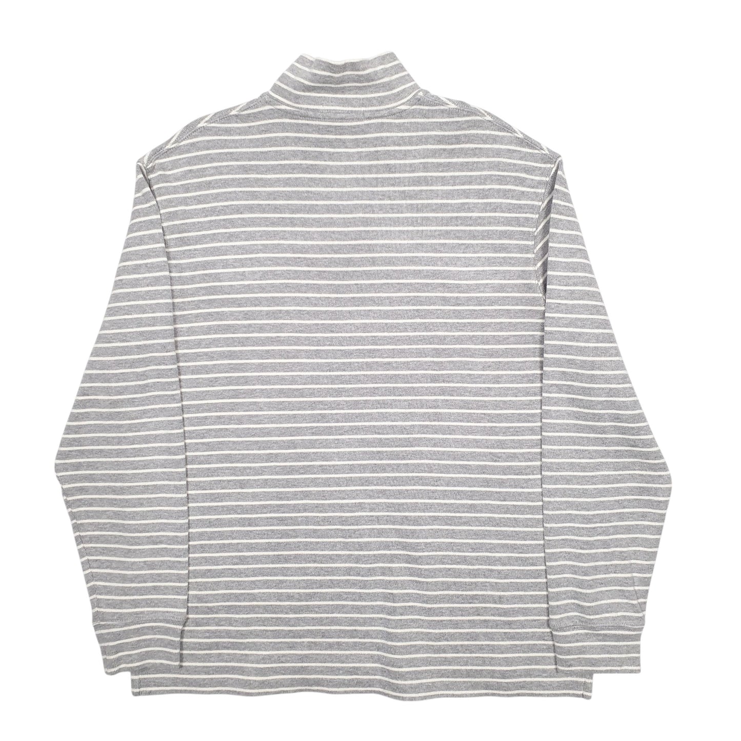 Mens Grey Ralph Lauren  Quarter Zip Jumper