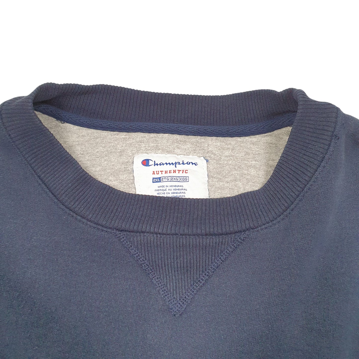 Mens Navy Champion  Crewneck Jumper