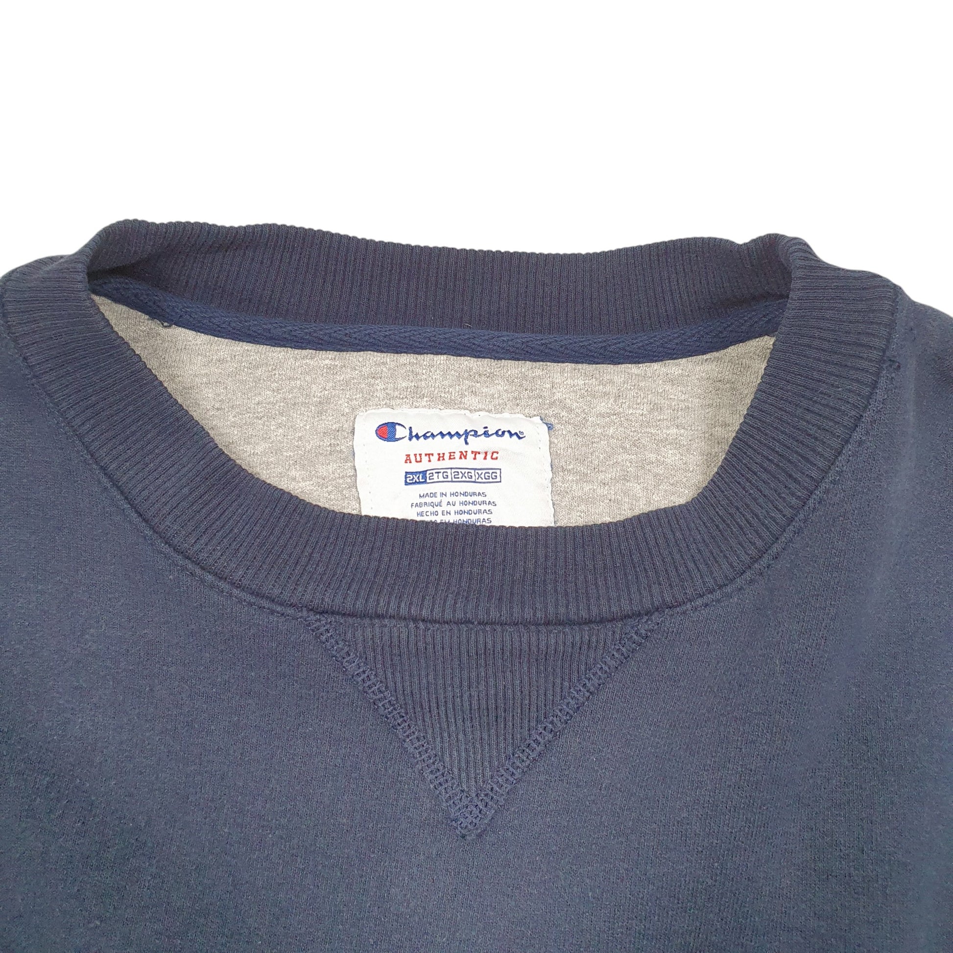 Mens Navy Champion  Crewneck Jumper