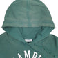 Mens Green Champion Spellout Hoodie Jumper