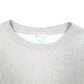 Womens Grey Champion Reverse Weave Cropped Cut Off Crewneck Jumper