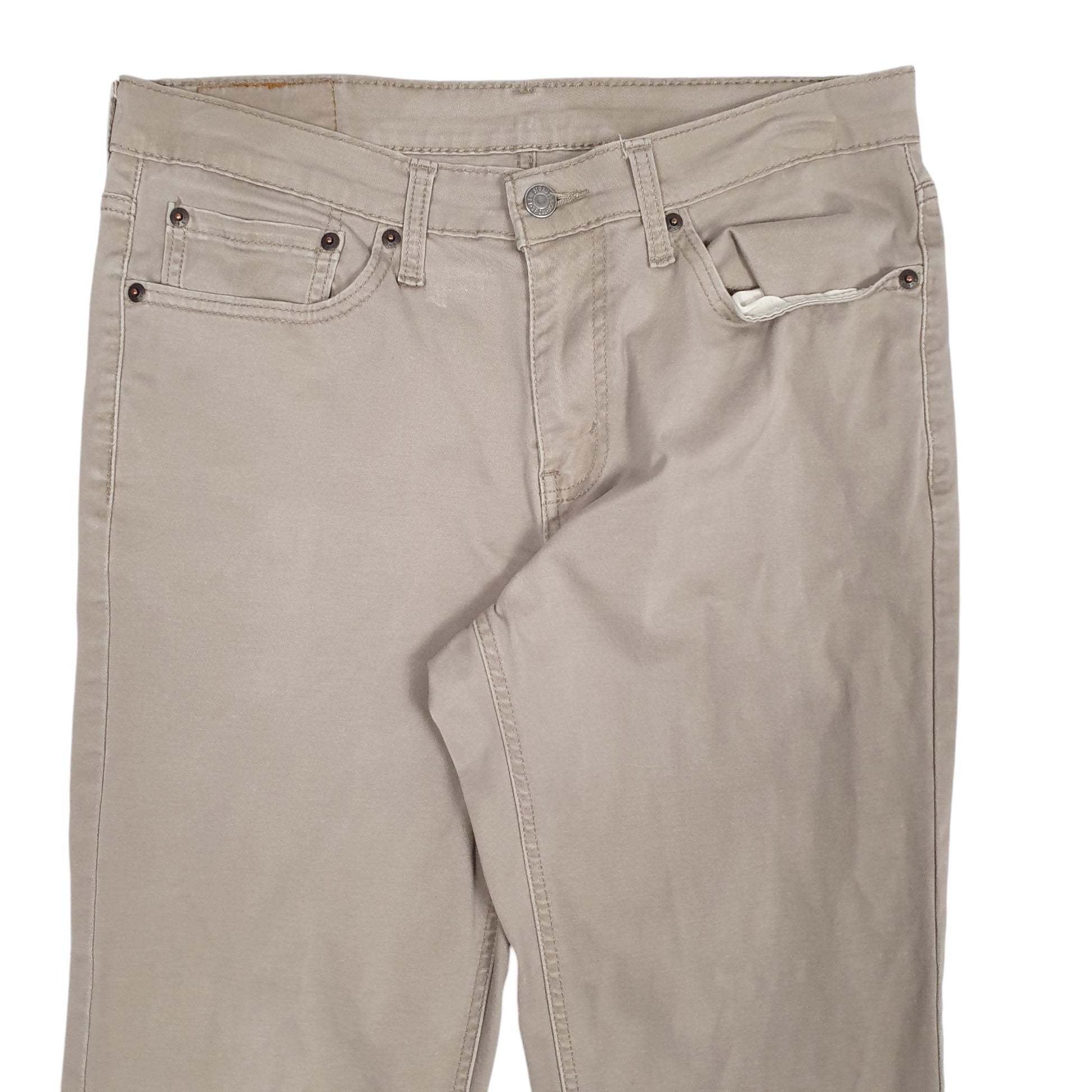 Mens Beige Levis 541 Chino Trousers