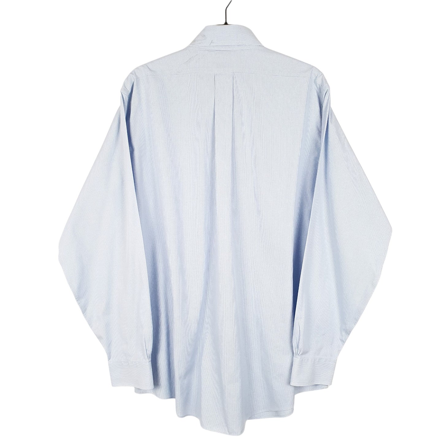 Mens Blue Brooks Brothers Houndstooth Long Sleeve Shirt