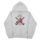 Mens Grey Gildan Arcadia Hockey USA College Hoodie Jumper
