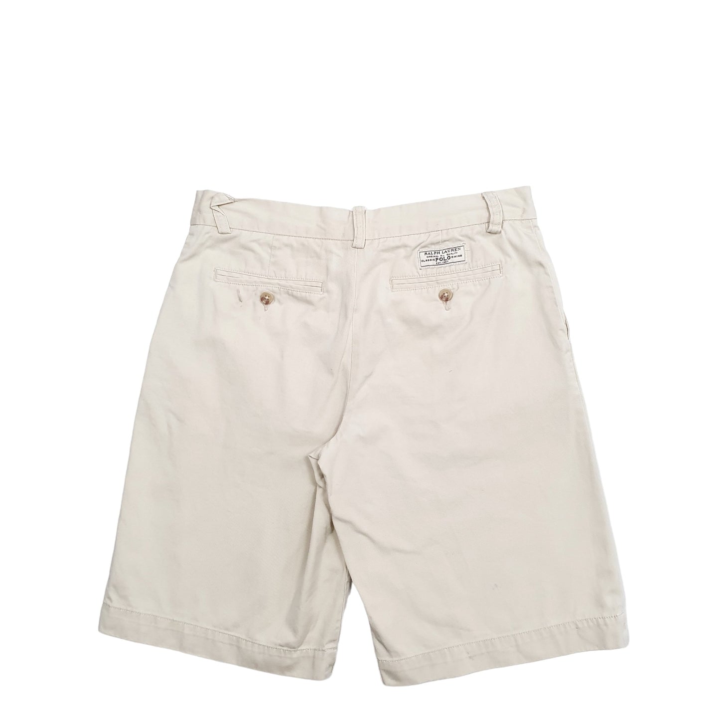 Womens Beige Ralph Lauren  Chino Shorts