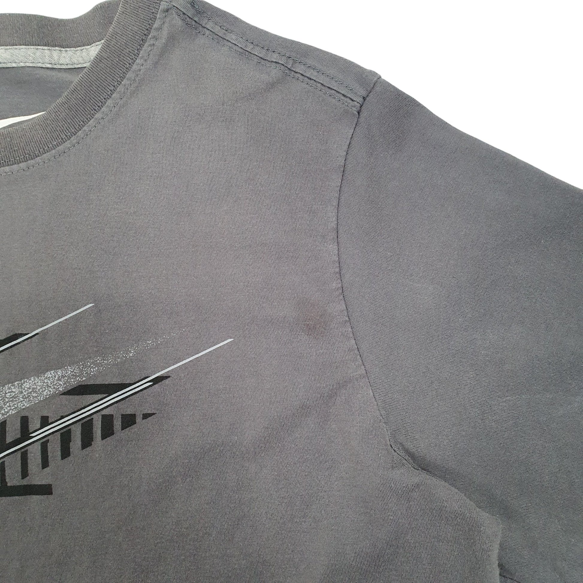 Mens Grey Nike  Short Sleeve T Shirt