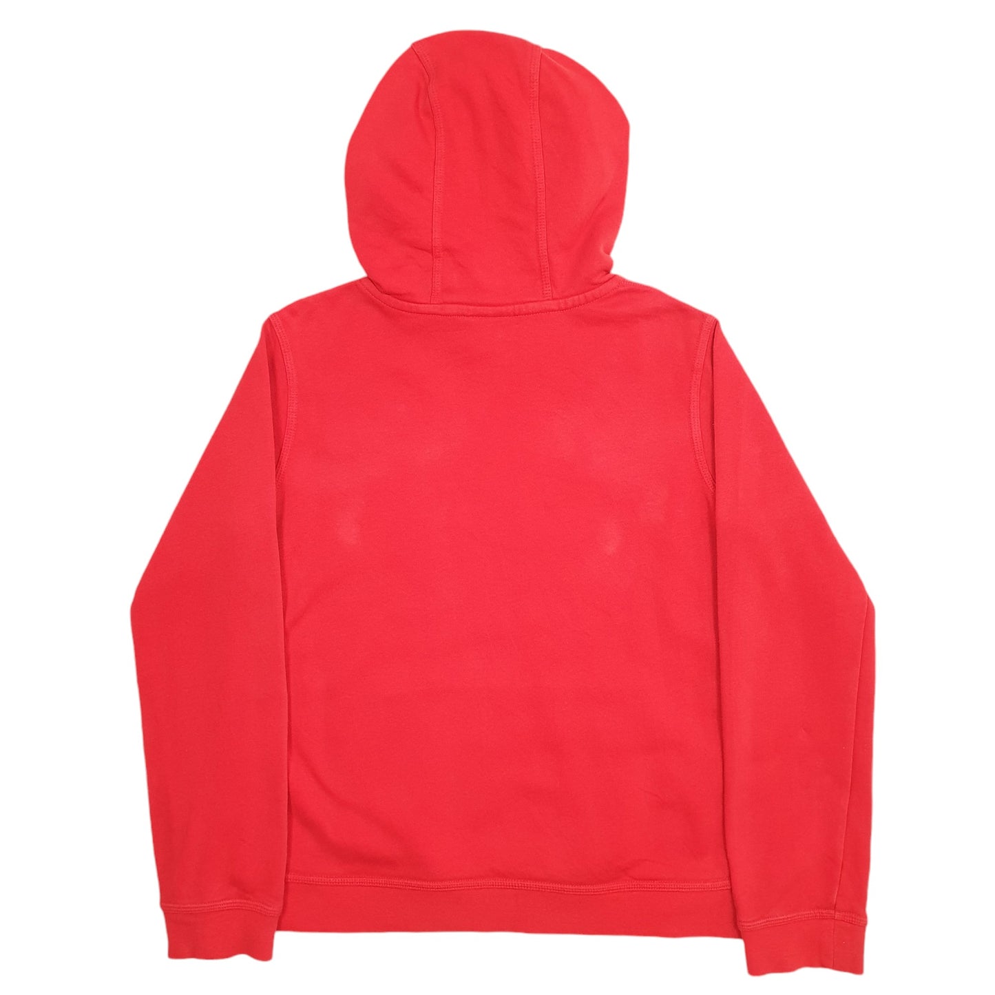 Womens Red Nike Spellout Hoodie Jumper