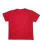 Mens Red Timberland Spellout Short Sleeve T Shirt