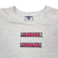 Mens Grey Lee Vintage 1990s Made in USA Alabama USA College Crewneck Jumper