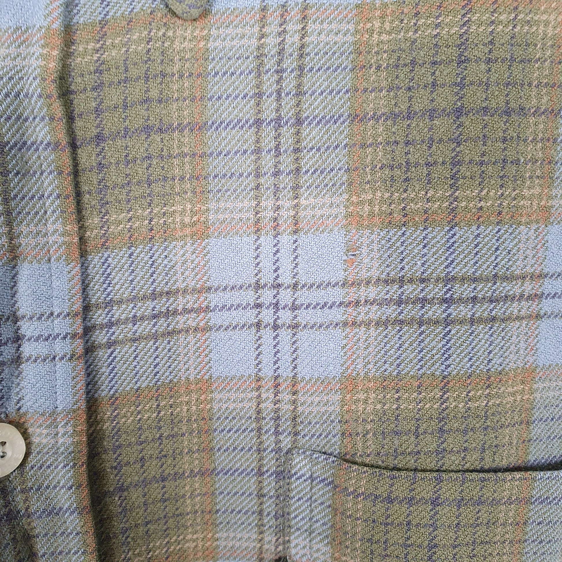 Mens Grey Barbour Flannel Overshirt Winter Check Long Sleeve Shirt