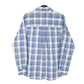 Mens Blue Chaps  Long Sleeve Shirt