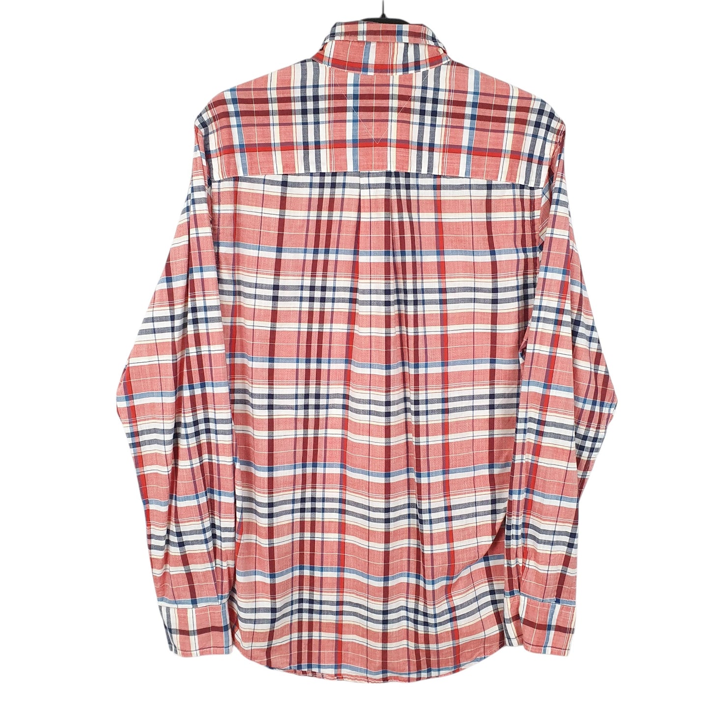 Mens Red Tommy Hilfiger  Long Sleeve Shirt