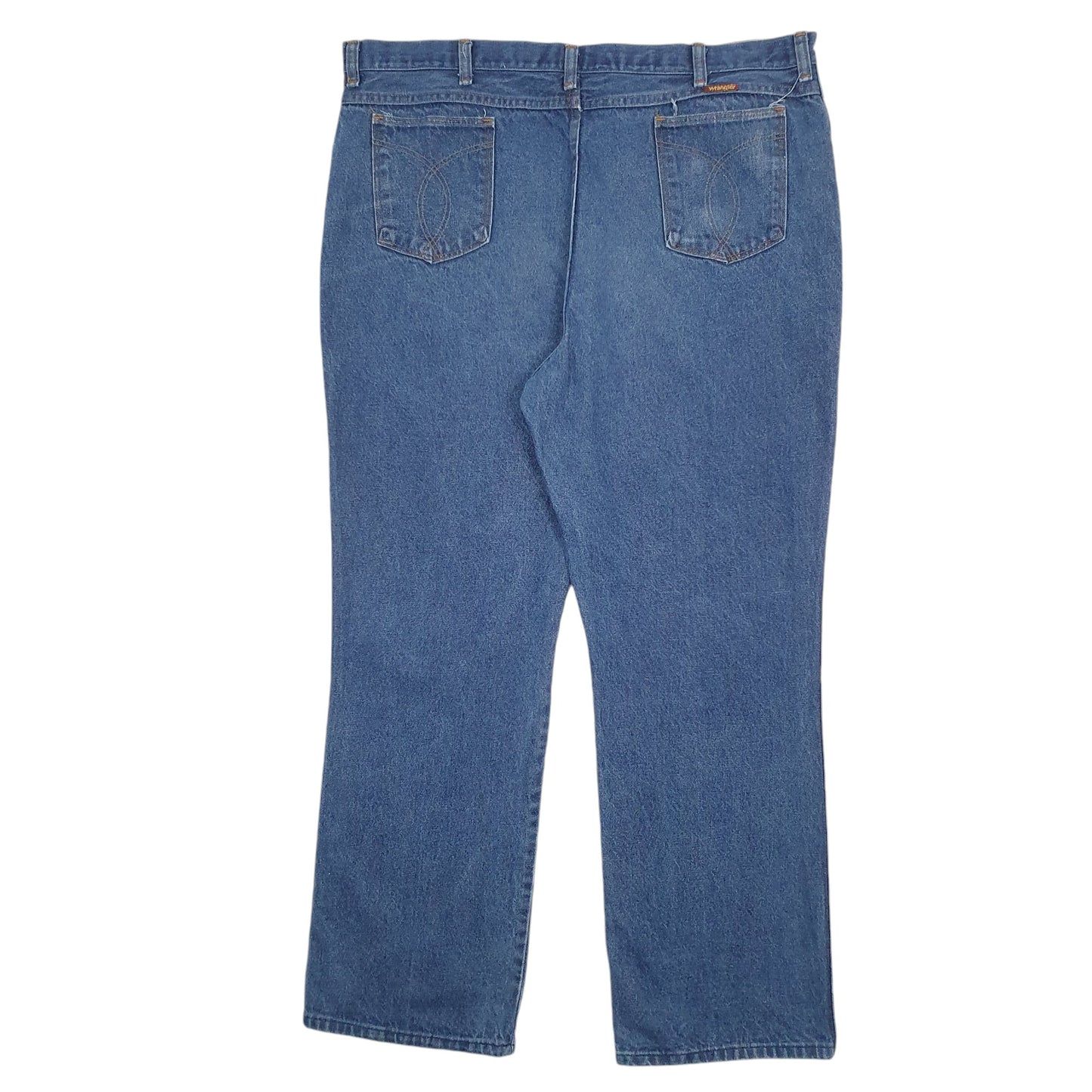 Mens Blue Wrangler Made In USA Vintage 70s 85223PW JeansW42 L32