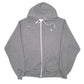 Mens Grey Champion Hoodie Full Zip Jumper