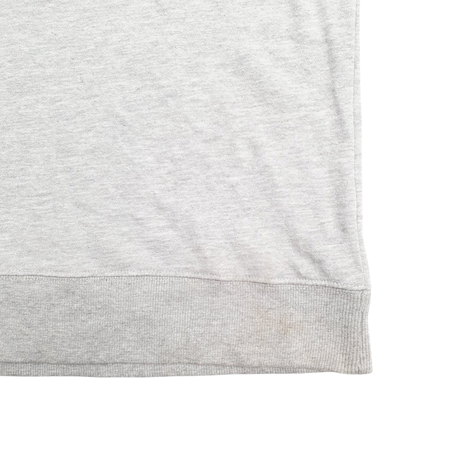 Mens Grey Champion Spellout Crewneck Jumper