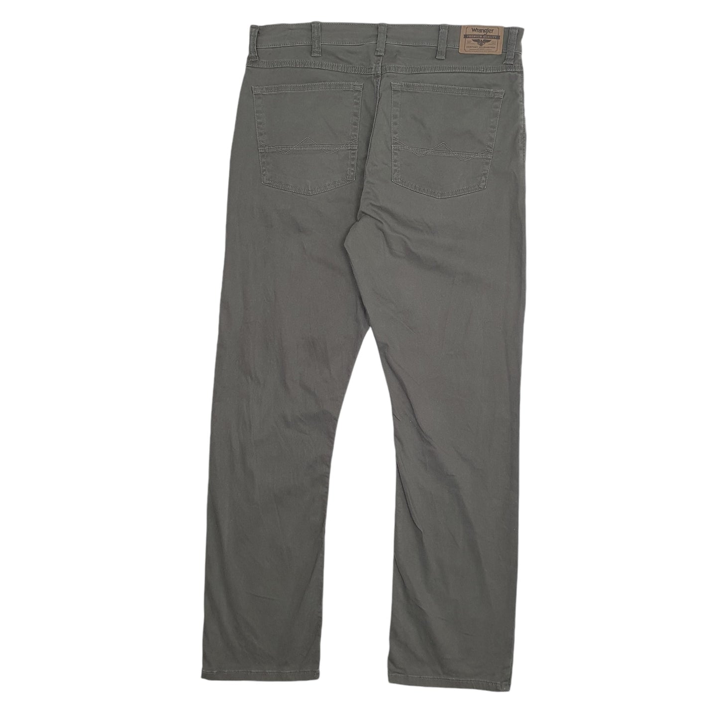 Mens Green Wrangler  Straight JeansW34 L32