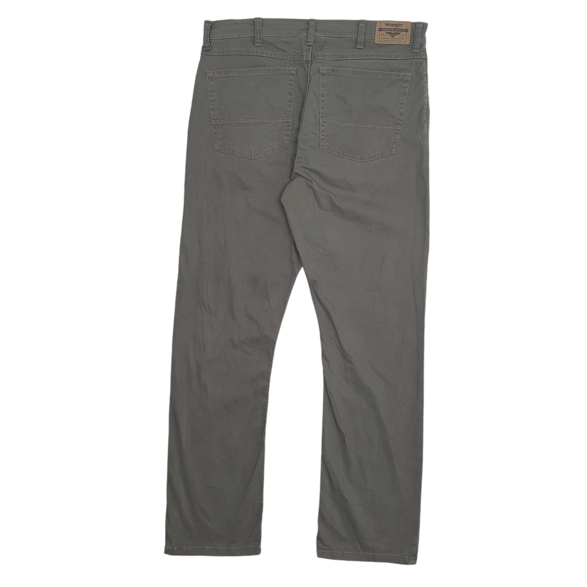 Mens Green Wrangler  Straight JeansW34 L32