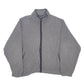 Mens Grey Eddie Bauer  Full Zip Jumper