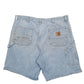 Mens Blue Carhartt Workwear B29 STW Carpenter Shorts