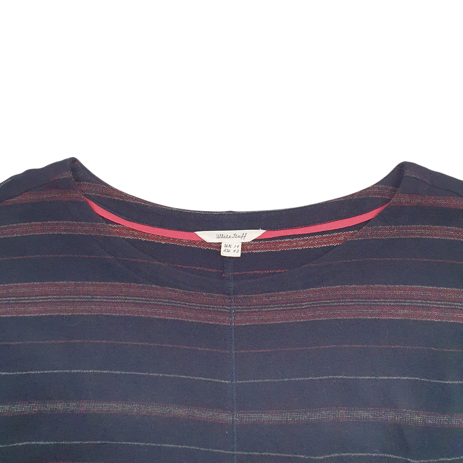 Womens Navy White Stuff  Crewneck Jumper