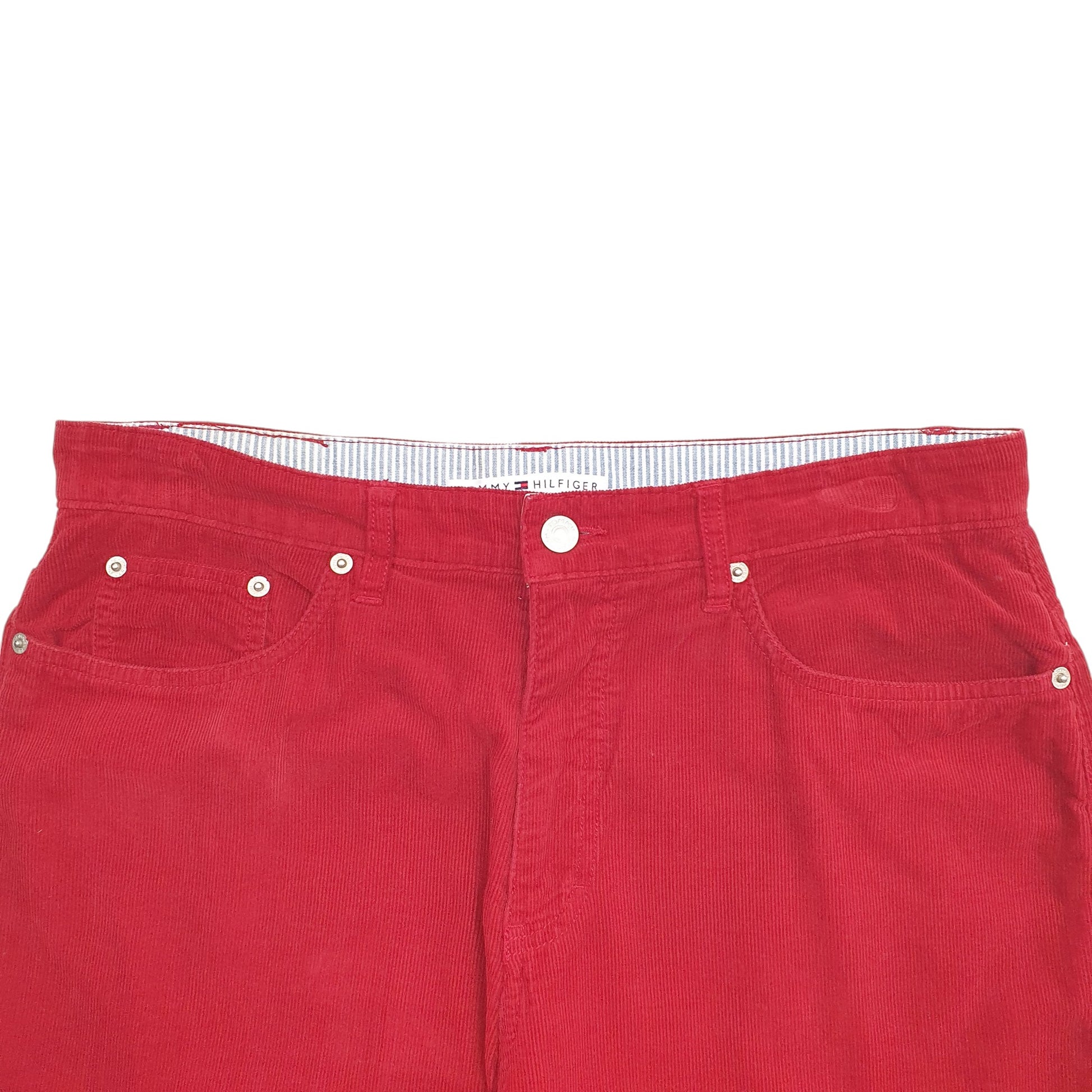 Mens Red Levis  Corduroy Trousers