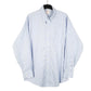 Mens Blue Brooks Brothers Traditional Long Sleeve Shirt