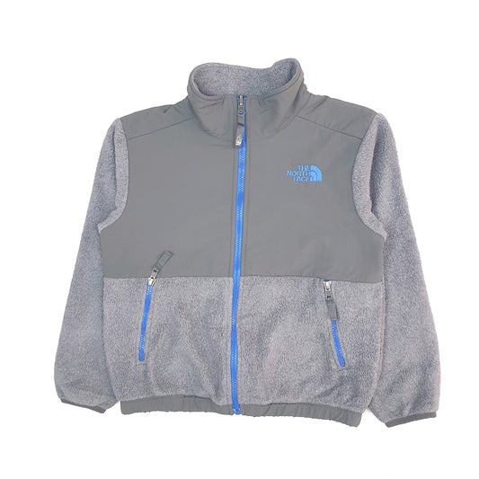 Womens Grey The North Face Denali Pile Full Zip Jumper