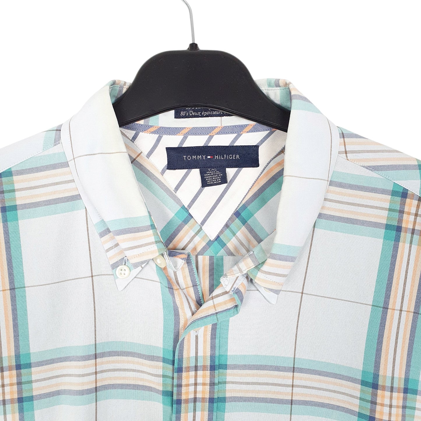 Mens Blue Tommy Hilfiger  Long Sleeve Shirt