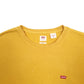 Mens Yellow Levis  Crewneck Jumper