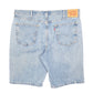 Mens Blue Levis Denim Jeans Jorts 541 Straight Denim Shorts