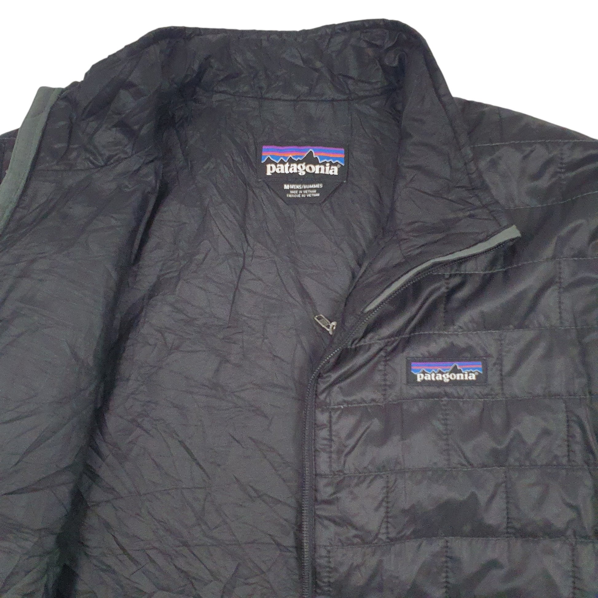 Mens Black Patagonia   Coat