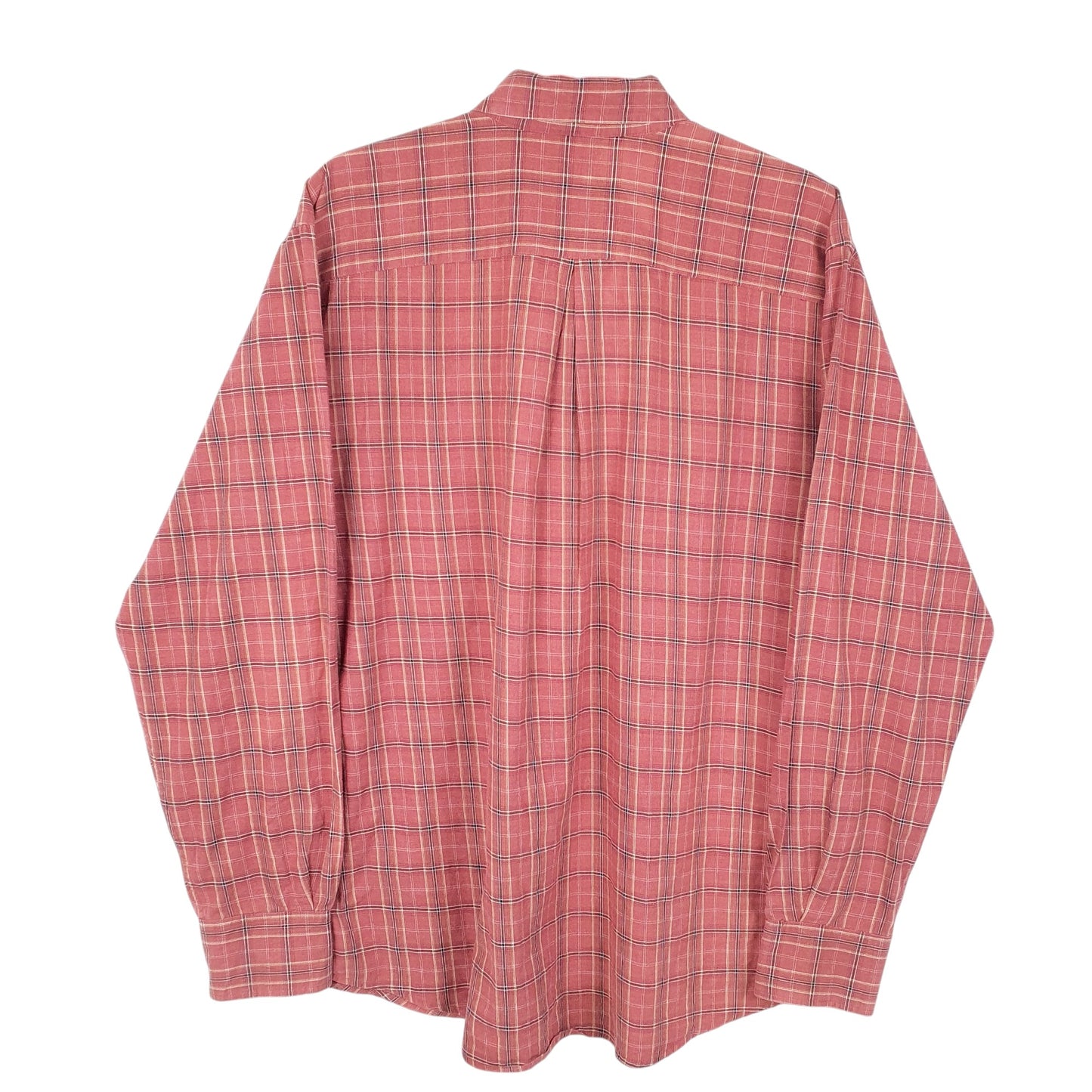 Mens Red Dockers  Long Sleeve Shirt