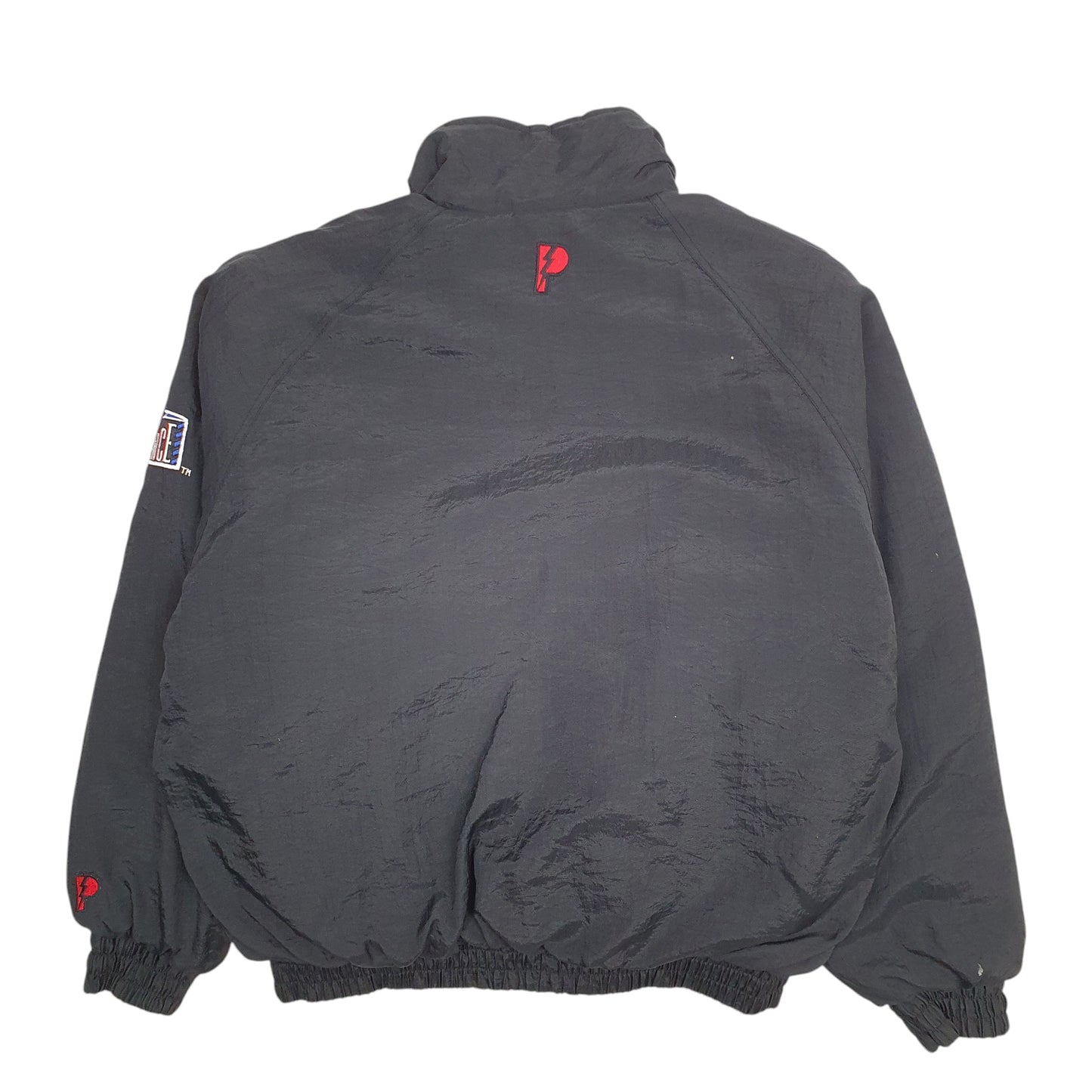 Mens Black Pro Layer Kansas City Chiefs NFL Football  Coat