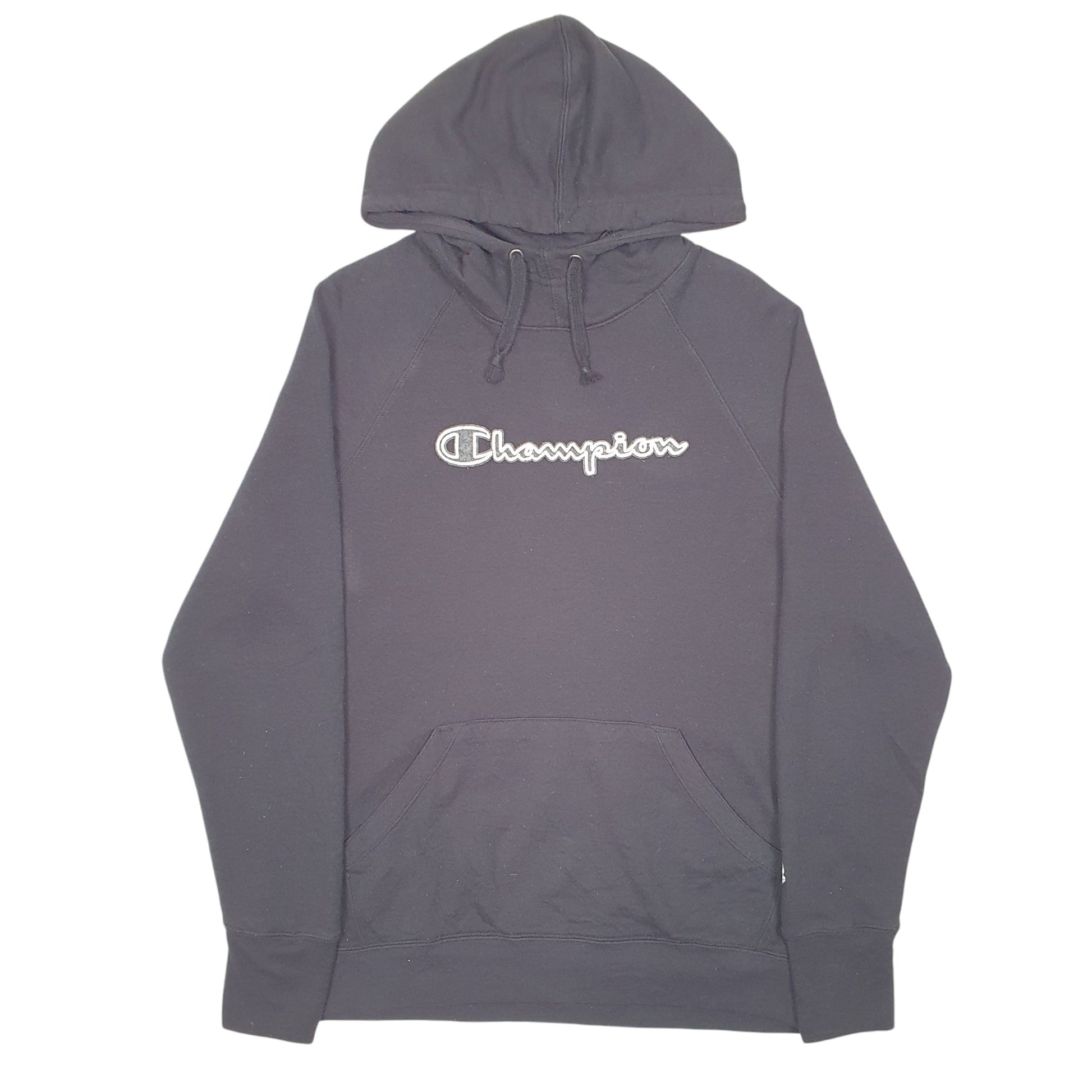 Womens Black Champion  Hoodie Jumper