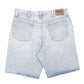 Mens Blue Wrangler Denim Jeans Jorts Baggy Denim Shorts