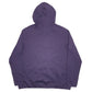 Mens Purple Nike Spellout Dri-Fit Hoodie Jumper