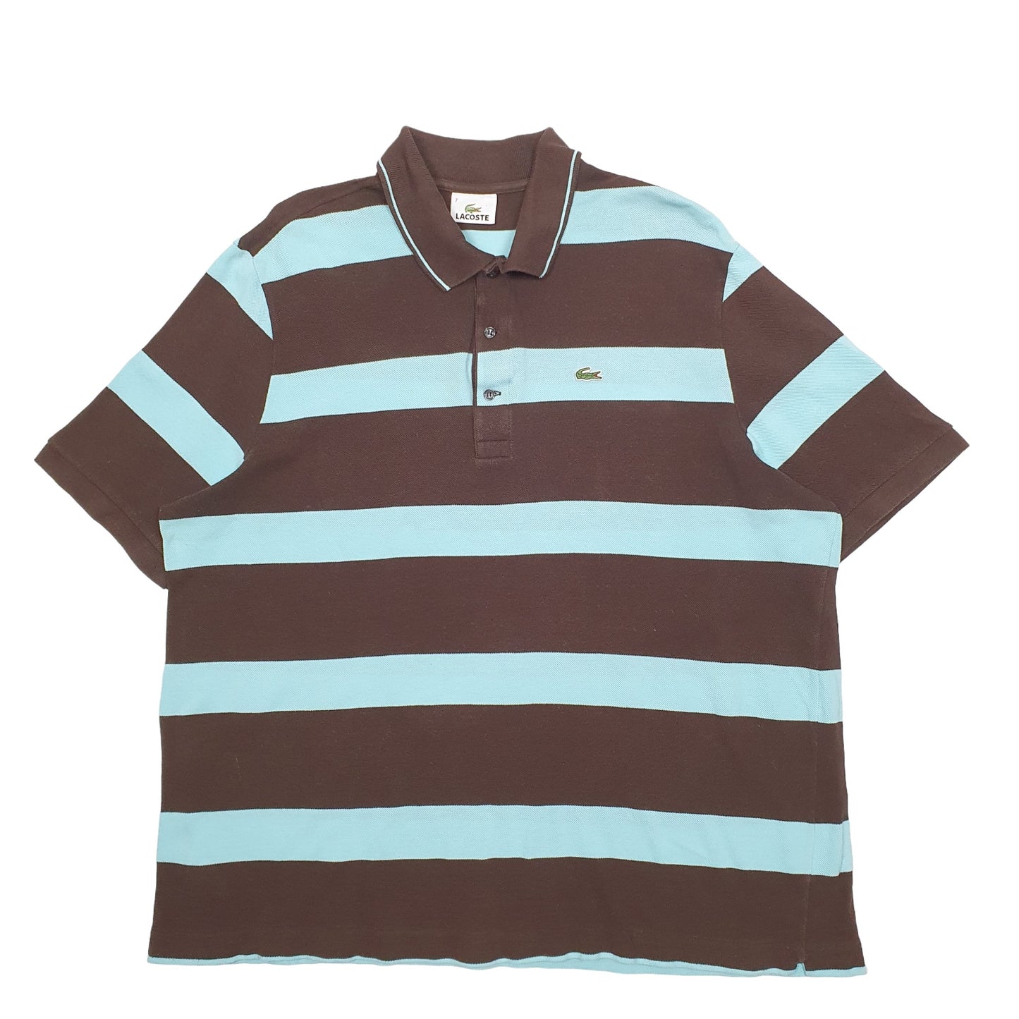 Mens Brown Lacoste  Short Sleeve Polo Shirt