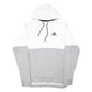 Mens White Adidas  Hoodie Jumper