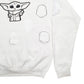 Womens White Gildan Yoga Star Wars Crewneck Jumper